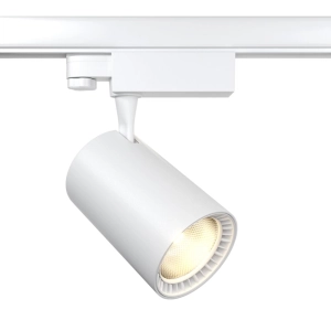 Biały reflektor na szynę 3-fazową Maytoni TR029-3-30W4K-W Vuoro LED 26W 2600LM 4000K 24stopnie