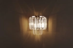 Kinkiet kaskadowy z kryształkami na chromowanej ramce MaxLight W0209 Monaco 2xG9