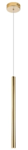 Lampa wisząca smukła złota tuleja 45cm x 2,5cm MaxLight P0204 Organic LED 1W 3000K