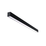 Czarna lampa wisząca listwa 121cm Nowodvorski 10208 CL Office LED Pro 120 31W 3000K