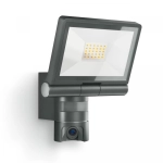 Antracytowy naświetlacz z kamerą Steinel ST065294 XLED Cam 1 SC 21W IP44 czujnik ruchu i zmierzchu