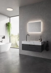 Prostokątne podświetlane lustro do łazienki Nordlux 2310271000 Dovina LED 20W IP44 80cm x 60cm