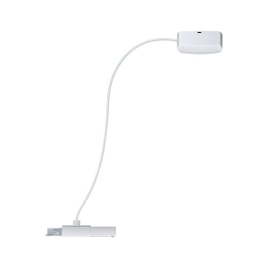 Białe matowe zasilanie wiszące 200cm max 1000W do szyn 1-fazowych Urail Paulmann PL95417 Cable