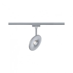 Chromowany reflektor na szynę 1-fazową URail Paulmann PL96801 Sphere LED 7,4W 4000K ściemnialny