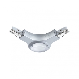 Chromowany łącznik kątowy z źródłem światła do szyn 1-fazowych URail Paulmann PL95485 L-Stuck LED 5,3W 2700K ściemnialny