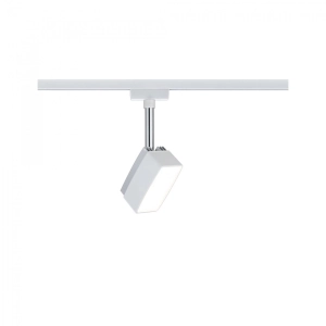 Biały reflektor na szynę 1-fazową URail Paulmann PL95270 Pedal LED 5W 2700K
