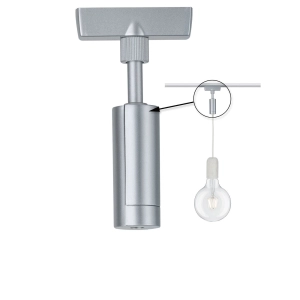 Chromowany adapter do lamp wiszących na szynę 1-fazową URail Paulmann PL95551