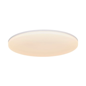 Biała okrągła uszczelniona lampa sufitowa Nordlux 2310156001 Vic LED 18W 4000K IP21 22cm