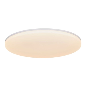 Biała okrągła uszczelniona lampa sufitowa Nordlux 2310126001 Vic LED 23,5W 3000K 29cm IP21
