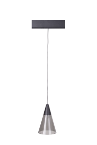 Czarna lampa wisząca na szynę magnetyczną Max Light M0015Z 6W 187LM 2700K-5000K Smart Zigbee Tuya