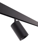 Czarny reflektor na szynę magnetyczną Max Light M0010Z 20W 1332LM 2700K-5000K 24stopnie Smart Zigbee Tuya