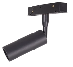 Czarny reflektor na szynę magnetyczną Max Light M0008D 5W 361LM 3000K 24stopnie Dali