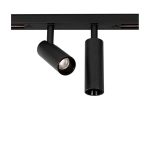 Czarny podwójny reflektor na szynę magnetyczną Max Light M0020N 2x5W 666LM 3000K 38stopni