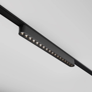 Czarny reflektor na szynę magnetyczną Radity Maytoni TR082-1-18W4K-M-B Points LED 16W 4000K 33cm