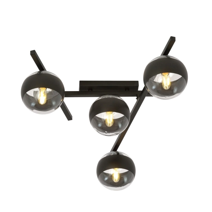 Lampa EMIBIG Smart 1105/4 czarny - 2058262660467619966a2c23f30089fa