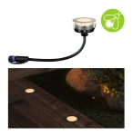 Oprawa wpuszczana do zestawu Plug & Shine Floor 2W 2200K IP67 24V srebrny Paulmann PL94721