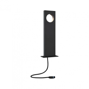 Oprawa ogrodowa do zestawu Plug & Shine Ivo 7W IP65 24V 3000K szary/ aluminium Paulmann PL94372