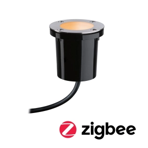 Oprawa dogruntowa do zestawu Plug & Shine Floor SH Zigbee RGBW 4.6W IP65 RGBW 24V czarny / metal Paulmann PL94588