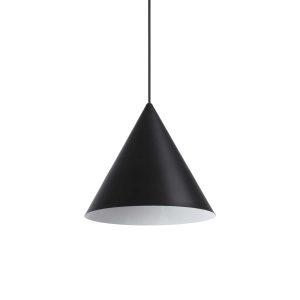 Czarna lampa wisząca metalowa Ideal Lux 232713 A-line sp1 d30 E27