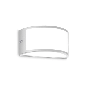 Szary kinkiet z alumniowym korpusem Ideal Lux 322735 Rex-1 ap1 E27 25x12x13cm