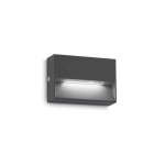 Antracytowa lampa ścienna mały kinkiet Ideal Lux 328645 Dedra ap small LED 1.5W 3000k