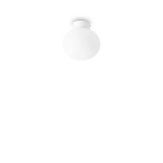 Biała lampa sufitowa szklana kula Ideal Lux 297750 Cotton pl1 d13 G9 13cm