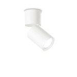 Biała lampa sufitowa reflektor Ideal Lux 271538 Toby pl1 GU10