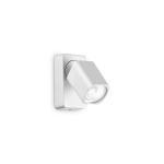 Biała kwadratowa lampa sufitowa punktowa reflektor Ideal Lux 294766 Rudy ap1 square GU10