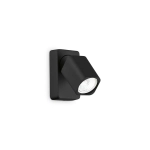 Czarna kwadratowa lampa sufitowa punktowa reflektor Ideal Lux 321530 Rudy ap1 square GU10