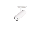 Biała lampa punktowa okrągła reflektor Ideal Lux 258270 Play fi LED 7W 3000k 6cm