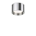 Okrągła lampa sufitowa punktowa chrom Ideal Lux 310886 Spike pl1 round GX53 10cm