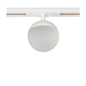 Biała lampa kula na szynoprzewód magnetyczny Multiline Oxyled 893623 Orb TR 7W 4000K 120stopni