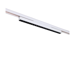 Biały podłużny reflektor diodowy na szynę magnetyczną Multiline Oxyled 893241 Dots S 12W 3000K 60stopni 19,3cm