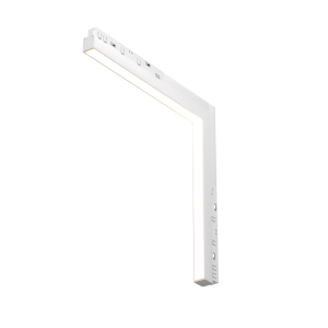 Biały narożny pionowy reflektor na szynę magnetyczną Multiline Oxyled 893487 Stripe C 24W 3000K 120stopni