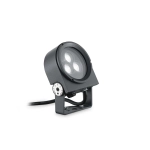 Antracytowy reflektor lampa zewnętrzna regulowana Ideal Lux 261287 Ulex pr h15 source LED 8.5W 3000K