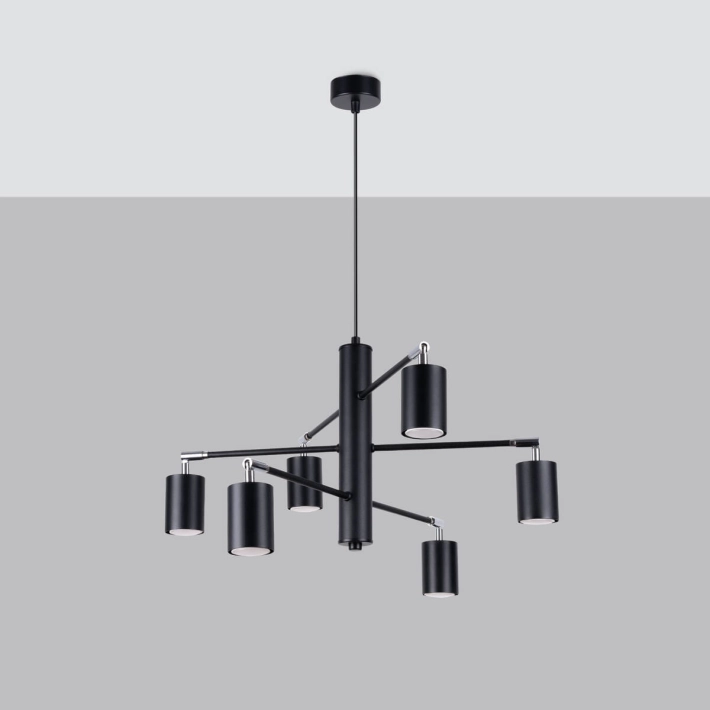 Lampa Sollux Lighting Lemmi SL.1207 czarny - 99ba65f0a81f6958a411d1c6777419bf