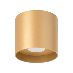 Lampa sufitowa plafon walec Sollux Lighting SL.1283 Deep Space MIKA złoty 1xGU10