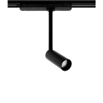 Czarny reflektor na szynę 3-fazową Loonari (Oxyled) S40 TR M  891247 9,2W 739lm CRI90 4000K 50stopni