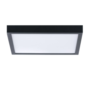 Czarna kwadratowa plafoniera góra-dół Loonari (Oxyled) Soria SQ XS 894408 25W 1550+450lm CRI90 3000K 90stopni