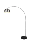 Lampa podłogowa łukowa matowy nikiel Trio Lighting 411700107 Argentina 1xE27 200cm