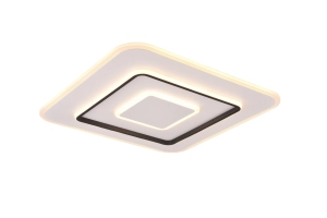 Lampa sufitowa plafon nowoczesny kwadratowy matowy biały RL R64293931 Jora LED 55W 2700K-6000K
