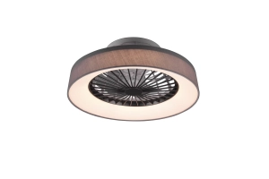 Lampa sufitowa plafon z wentylatorem klosz z tkaniny RL R62662111 Farsund LED 30W 2700K-6500K