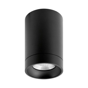 Czarna okrągła wodoodporna oprawa sufitowa punktowa Loonari (Oxyled) Basaro RO IP 704738 8,9W 946lm CRI90 4000K 36stopni IP65
