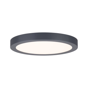 Okrągła plafoniera sufitowa w kolorze ciemnoszarym Paulmann PL70988 Abia LED 22W 2200LM 2700K 30cm
