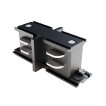 Czarny łącznik wewnętrzny do szynoprzewodów 3-fazowych natynkowych Oxyled Powergear PRO-0433-B