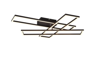 Lampa sufitowa geometryczna z obrotowymi modułami oprawy czarny mat RL R64423132 Corso LED 36W 2700 - 6000K