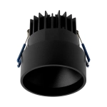 Czarna okrągła oprawa podtynkowa Loonari (Oxyled) Lapilo RC 456726 8W 660lm CRI90 3000K 40stopni