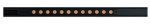 Czarny reflektor na szynę magnetyczną Oxyled Multiline 700167 Dots Slim S LED 10W 4000K CRI90 36stopni 35cm