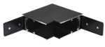Czarny łącznik mechaniczny i giętki ściana-sufit do szyn magnetycznych natynkowych Oxyled Multiline 897973 Typ B