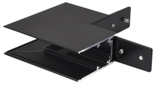 Czarny łącznik mechaniczny i giętki zewnętrzny do szyn magnetycznych natynkowych Oxyled Multiline 897997 Typ B